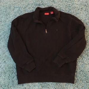 Izod super soft quarter zip sweater